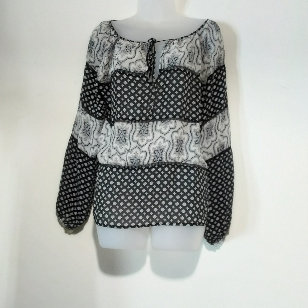 The Limited Silk/ Long Sleeve  top blouse